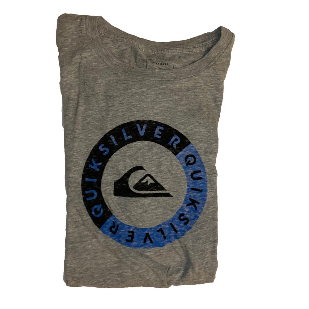 Gray Youth Quicksilver T-Shirt